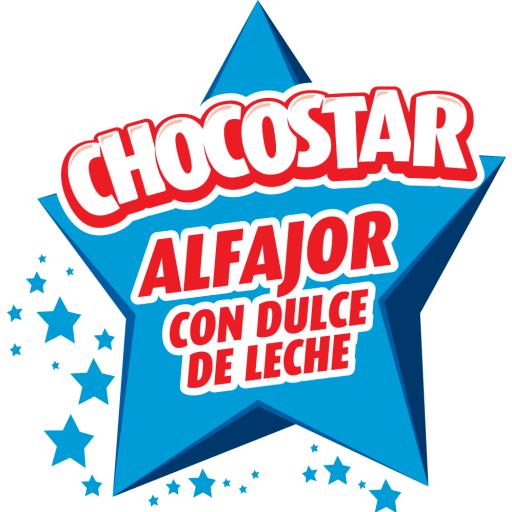 Chocostar Star Alfajor con dulce de leche